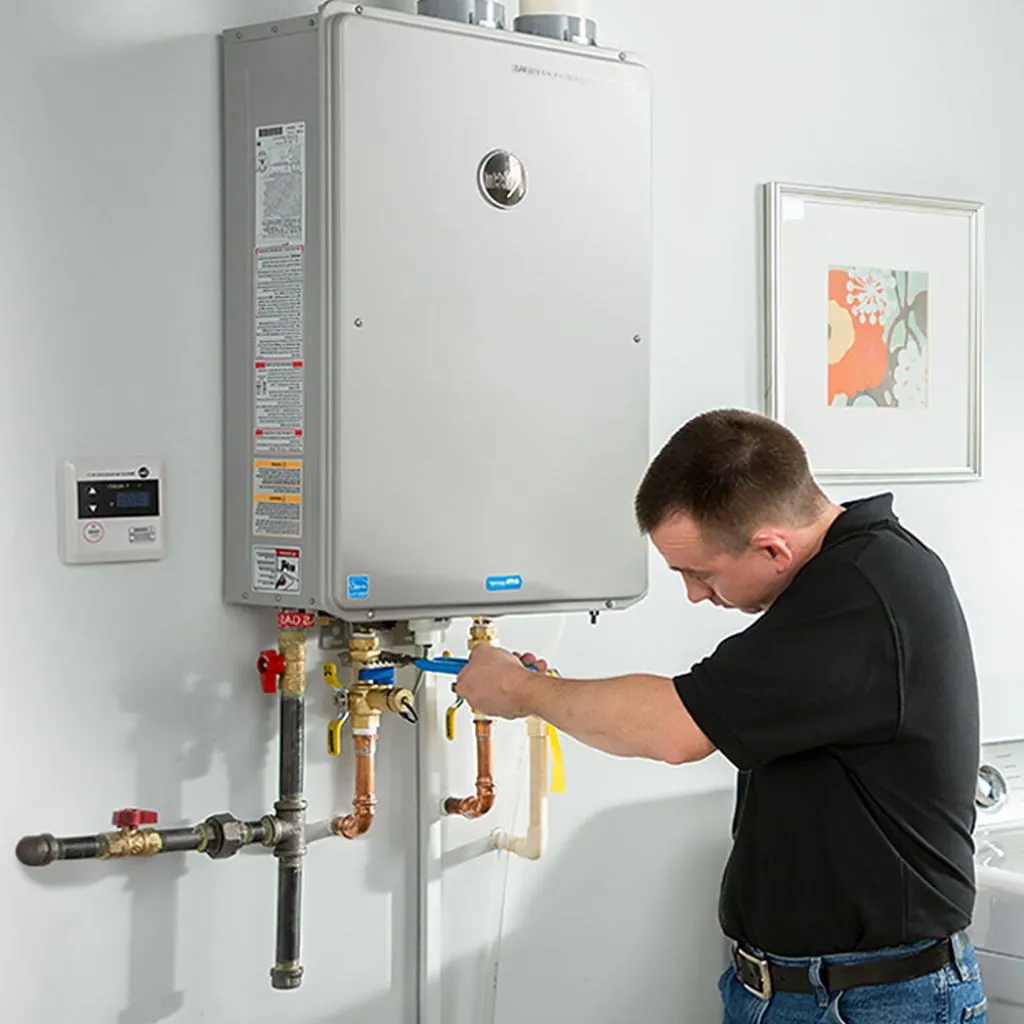 tankless water heater repair in Carrollton, TX